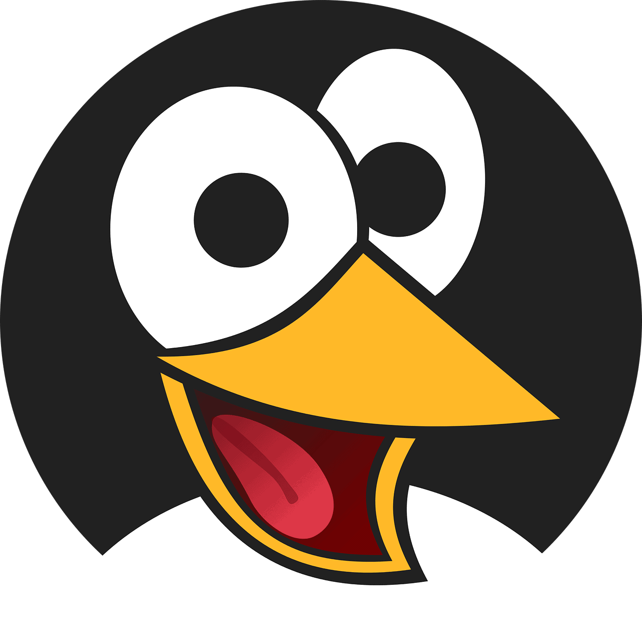 Avatar Beak Black Cute Emotion  - OpenClipart-Vectors / Pixabay