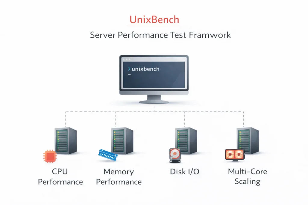 UnixBench 工具定位示意图