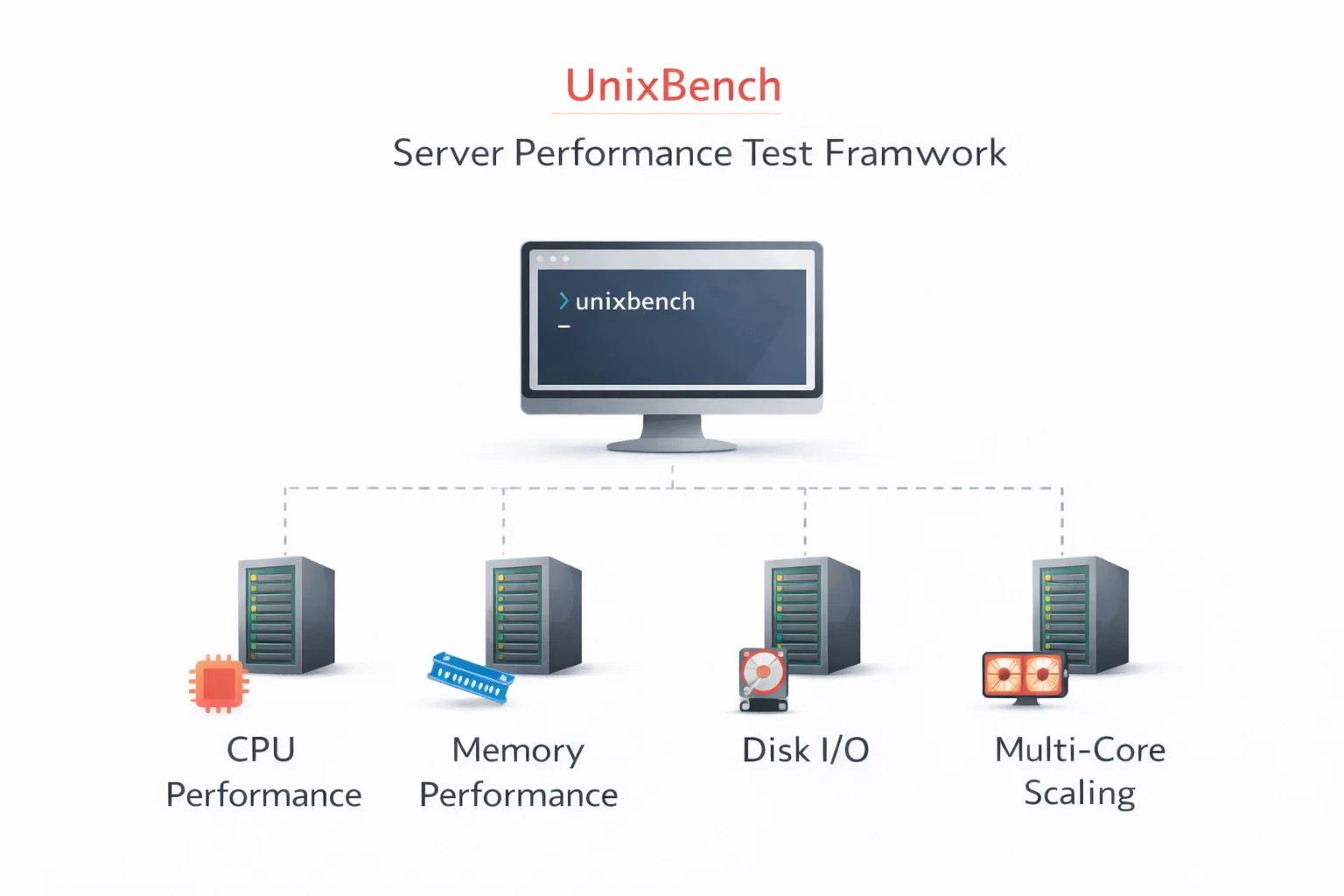UnixBench 概览示意图