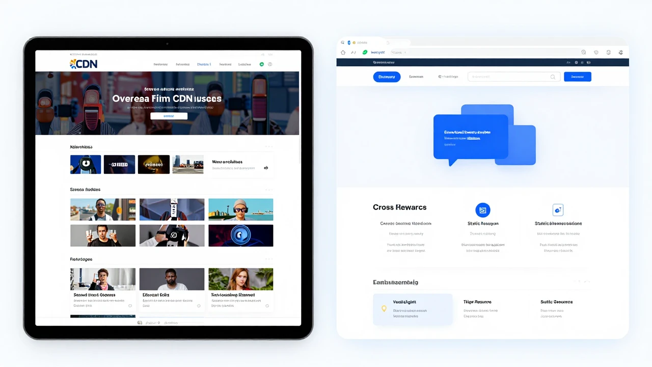 CDN 加速国外服务器的典型应用场景
