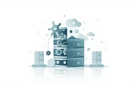 数据库托管服务概念封面图