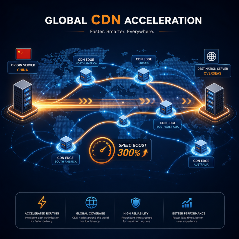 国外服务器 cdn 加速是什么：定义、核心概念与应用场景