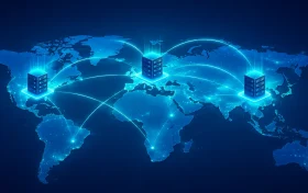国外服务器 VPS 推荐指南封面图 - 全球节点分布