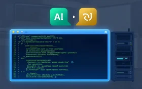 AI代码工具与服务器运维融合的概念封面图
