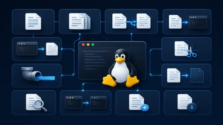 Linux中13个cat的基本命令使用场景 - 封面图