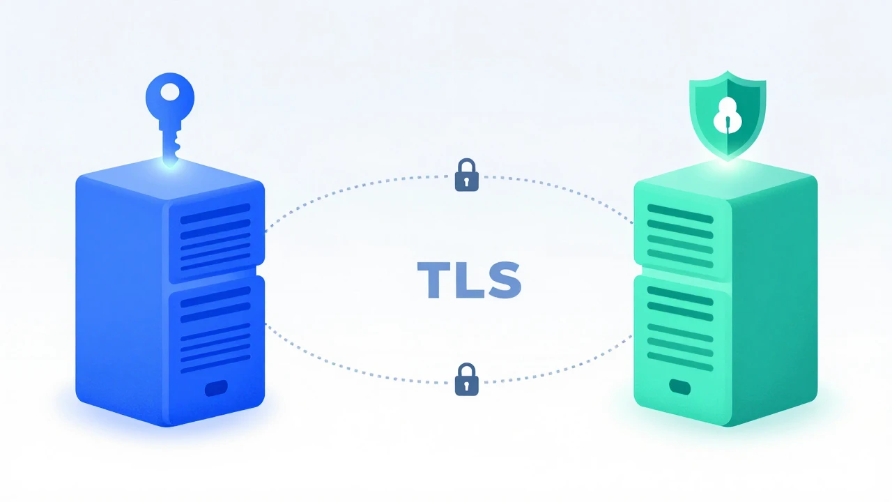 TLS 握手过程示意