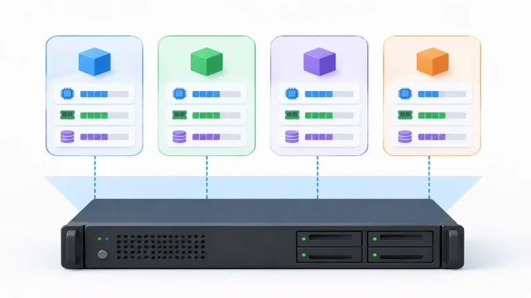 VPS 虚拟化结构示意图