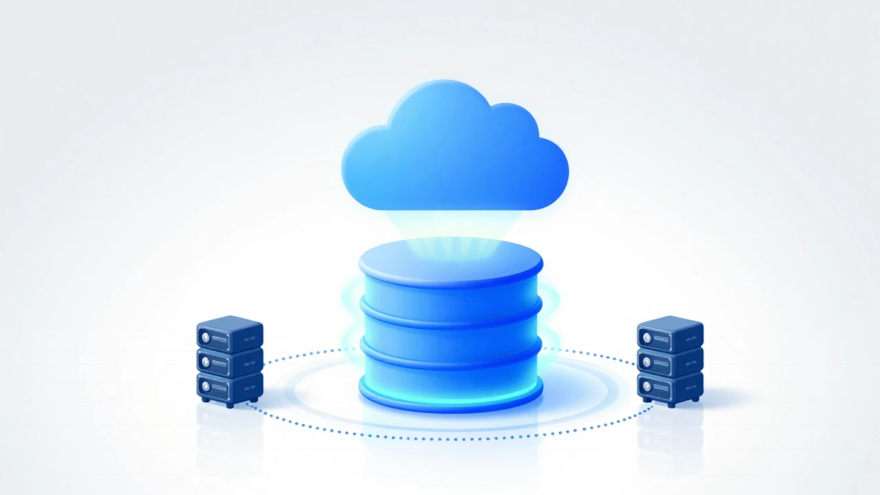 Serverless 数据库概念图