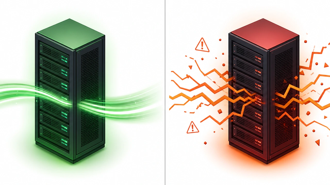 CN2 GIA 与普通 BGP 线路对比