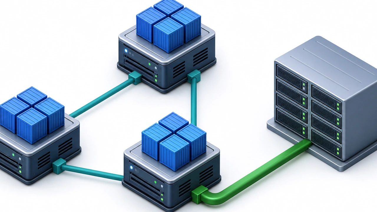 Kubernetes 网络与存储关系图