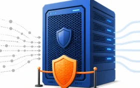 SYN Flood 让服务器半连接队列承压的概念图