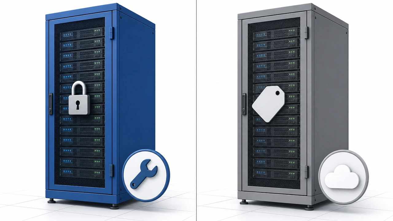 Colocation 托管与独立服务器租用左右对比图