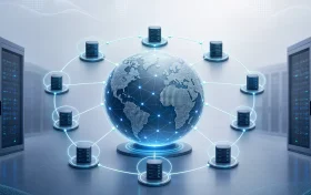 DNS Zone 区域文件结构解析封面图，展示域名解析的层级关系