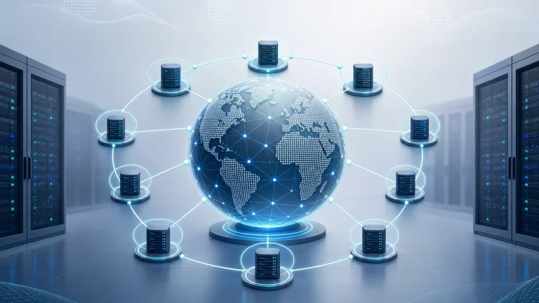 DNS Zone 区域文件结构解析封面图，展示域名解析的层级关系