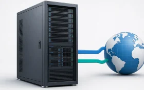 IPv6 双栈部署概念封面：服务器同时通过两条网络通道连接全球互联网
